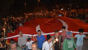 Son Kale Haymana'da Meşalelerle Ecdadın İzinde