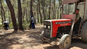 Turgutlu Belediyesi Ekipleri Yangınlara Karşı Ormanda Temizlik Yaptı