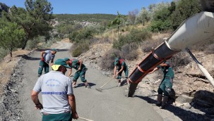 Yol Çalışmaları Kafaca'da Devam Ediyor