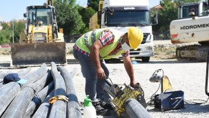 Çorum'a 3 yılda 68 bin metre içme suyu hattı