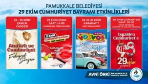 PAMUKKALE'DE 29 EKİM CUMHURİYET BAYRAMI FARKLI YAŞANACAK