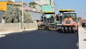 TARSUS GAZİPAŞA MAHALLESİ'NİN BİR CADDESİ DAHA BÜYÜKŞEHİR TARAFINDAN ASFALTLANDI