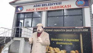 Başkan Sayan Açıkladı. Türkiye'nin en ucuz ekmek fiyatı Ağrı'da