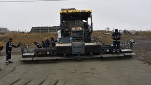 SÜLEYMANPAŞA OTOGARI BAĞLANTI GÜZERGAHLARINDA BETON YOL SERİMİ TAMAMLANDI