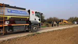 Turgutlu Belediye Başkan Yardımcılarından Ova Yollarında İnceleme