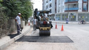 Menderes Yollarında Yama Çalışması