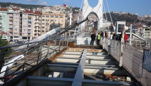 Mimar Sinan'da çelik sac montajına başlandı