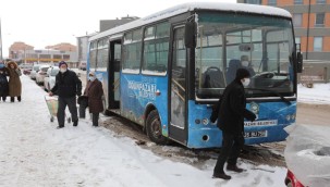 Odunpazarı'nda pazar yerlerine ücretsiz servis uygulaması devam ediyor