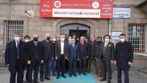 Başkan Başdeğirmen Diyanet Gençlik Merkezini ziyaret etti