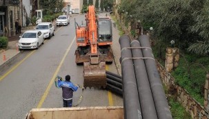 Büyükşehir Bodrum'da İçme Suyu Hatlarını Yeniliyor