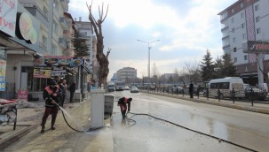 Cadde cadde sokak sokak temizliğe devam