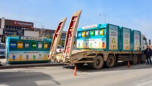 ŞEHİR 'MOBİL ATIK GETİRME MERKEZLERİ' İLE DONATILDI