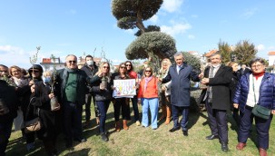 Güzelbahçe'de Zeytinime Dokunma Eylemi