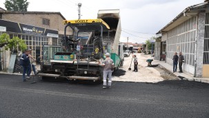 Altyapı sorunu giderildi sokaklar yeni asfaltına kavuştu