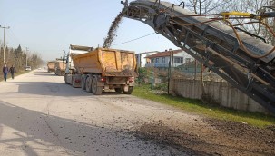 Kartepe Estergon Caddesinde üst yapı yenilendi