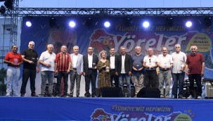 Yöreler Renkler Festivali başladı