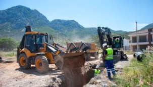 Karaburun Saip mahallesinde taşkınlara son verecek proje