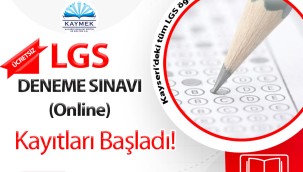 BÜYÜKŞEHİR, KAYMEK UZEM İLE İLK KEZ LGS DENEME SINAVI GERÇEKLEŞTİRECEK