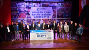 ÇUKUROVA'DAN AMATÖRLERE 600 BİN TL'LİK DESTEK