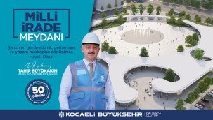 Milli İrade Meydanı'nda temel betonu döküldü