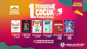 "1.Yenişehir Çocuk Oyunları Festivali" 28 Ocak'ta başlıyor