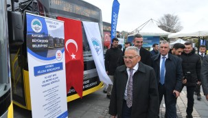 KAYSERİ BÜYÜKŞEHİR, OTOBÜS FİLOSUNU GENÇLEŞTİRİYOR