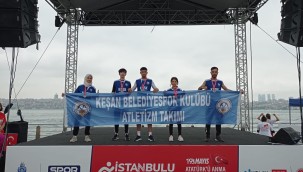 Keşan Belediyespor karatecileri ve atletleri başarıyla döndü