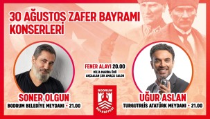 BODRUM'DA ZAFER BAYRAMI ETKİNLİKLERİ