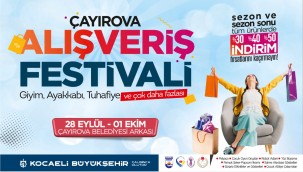 Büyükşehir'in Alışveriş Festivali bu kez Çayırova'da