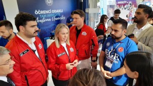 Ege Üniversitesi standı TEKNOFEST İzmir'de 7'den 70'e ilgi odağı oluyor