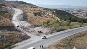 Sanayi Sitesi'ne bir bağlantı yolu daha