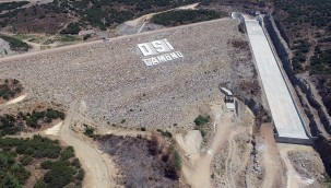 Çamönü Barajı'nda işlem tamam