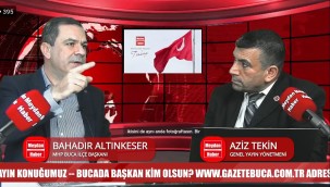  MHP BUCA İLÇE BAŞKANI VE MHP BUCA BELEDİYE BAŞKAN ADAYI BAHADIR ALTINKESER, GAZETE BUCA'YA KONUK OLDU!