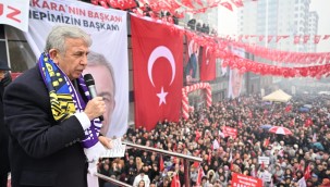 MANSUR YAVAŞ İLK SEÇİM KOORDİNASYON MERKEZİ'Nİ KEÇİÖREN'DE AÇTI