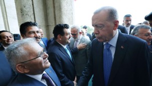 Başkan Büyükkılıç, Cumhurbaşkanı Erdoğan İle Görüştü, Kayserililere Selamlarını İletti