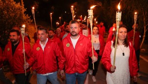 Başkan Görkem Duman, Bucalı gençlerle Kocatepe'de