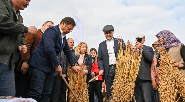 Balıkesirli susam üreticisine büyük destek