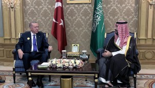 Cumhurbaşkanı Erdoğan, Muhammed bin Selman ile görüştü