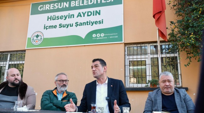 GİRESUNDA BAŞKAN KÖSE SAHA PERSONELLERİNİ KAPSAYAN ZİYARETLERİNİ SÜRDÜRÜYOR